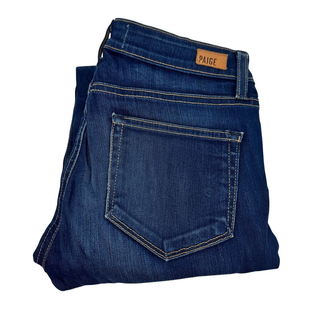 Paige Jeans Womens 27 (27x29 ACTUAL) Verdugo Ultra Skinny Dark Blue Denim